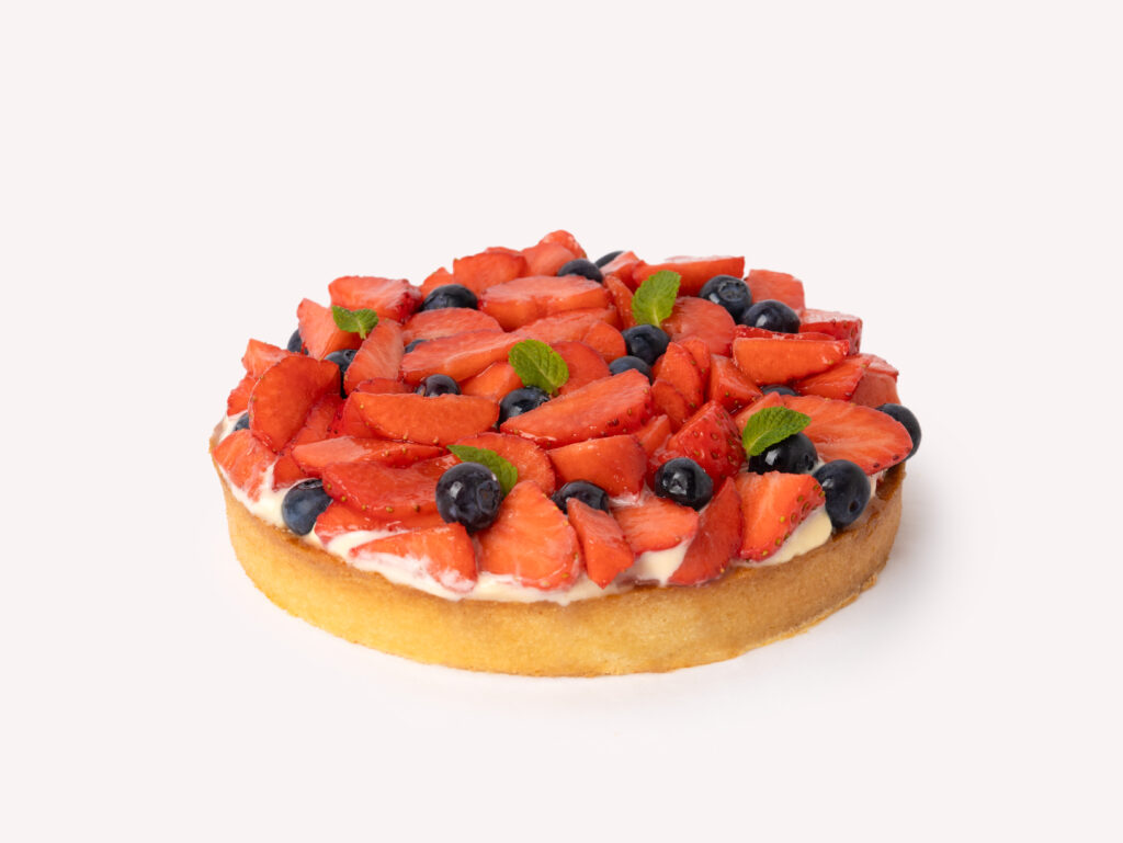 Cake de Crema y Fruta